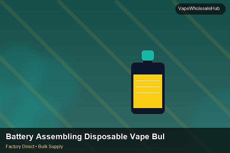 Battery Assembling Disposable Vape Bulk Supply — Battery Assembling Disposable Vape Bulk Supply: Wholesale Price | 2026 Edition photo 2