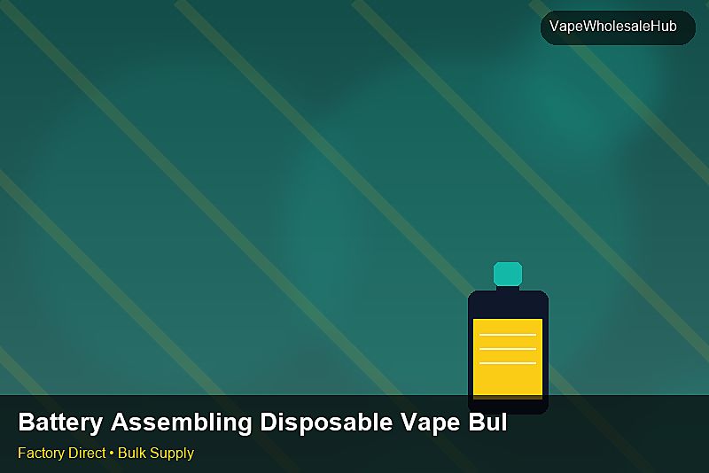 Battery Assembling Disposable Vape Bulk Supply — Battery Assembling Disposable Vape Bulk Supply: Bulk Supplier Guide | 2026 Edition photo 1