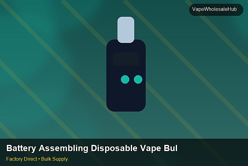 Battery Assembling Disposable Vape Bulk Supply — Battery Assembling Disposable Vape Bulk Supply: Factory Direct Quote | 2026 Edition photo 1