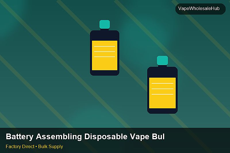 Battery Assembling Disposable Vape Bulk Supply — Battery Assembling Disposable Vape Bulk Supply: Quality Inspection Checklist | 2026 Edition photo 1