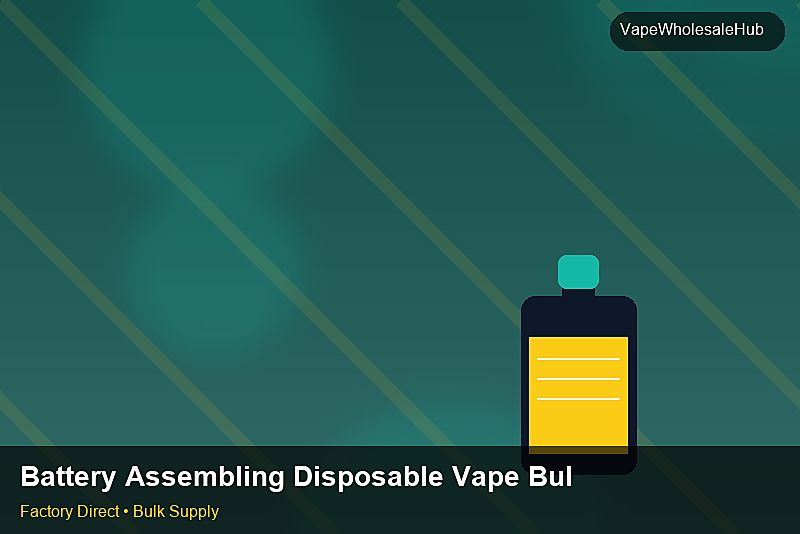 Battery Assembling Disposable Vape Bulk Supply — Battery Assembling Disposable Vape Bulk Supply: Shipping & Logistics | 2026 Edition photo 1