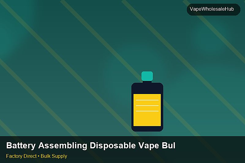 Battery Assembling Disposable Vape Bulk Supply โ Battery Assembling Disposable Vape Bulk Supply: Lead Time & MOQ | 2026 Edition photo 2