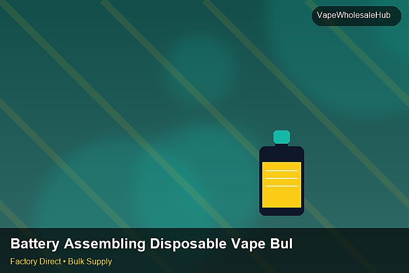 Battery Assembling Disposable Vape Bulk Supply — Battery Assembling Disposable Vape Bulk Supply: Procurement Strategy | 2026 Edition photo 2