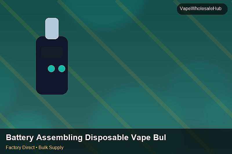 Battery Assembling Disposable Vape Bulk Supply — Battery Assembling Disposable Vape Bulk Supply: Sample Policy | 2026 Edition photo 1